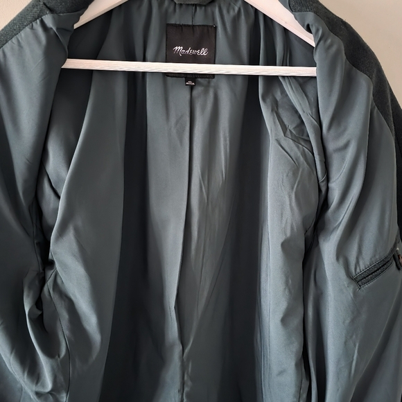 NWOT Madewell XL Modern Contemporary Relaxed French Chic Brushed Dorset Blazer - Picture 15 of 16